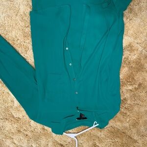 H&M Teal Blouse